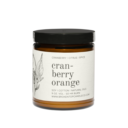 Cranberry Orange Soy Candle - 9 oz.