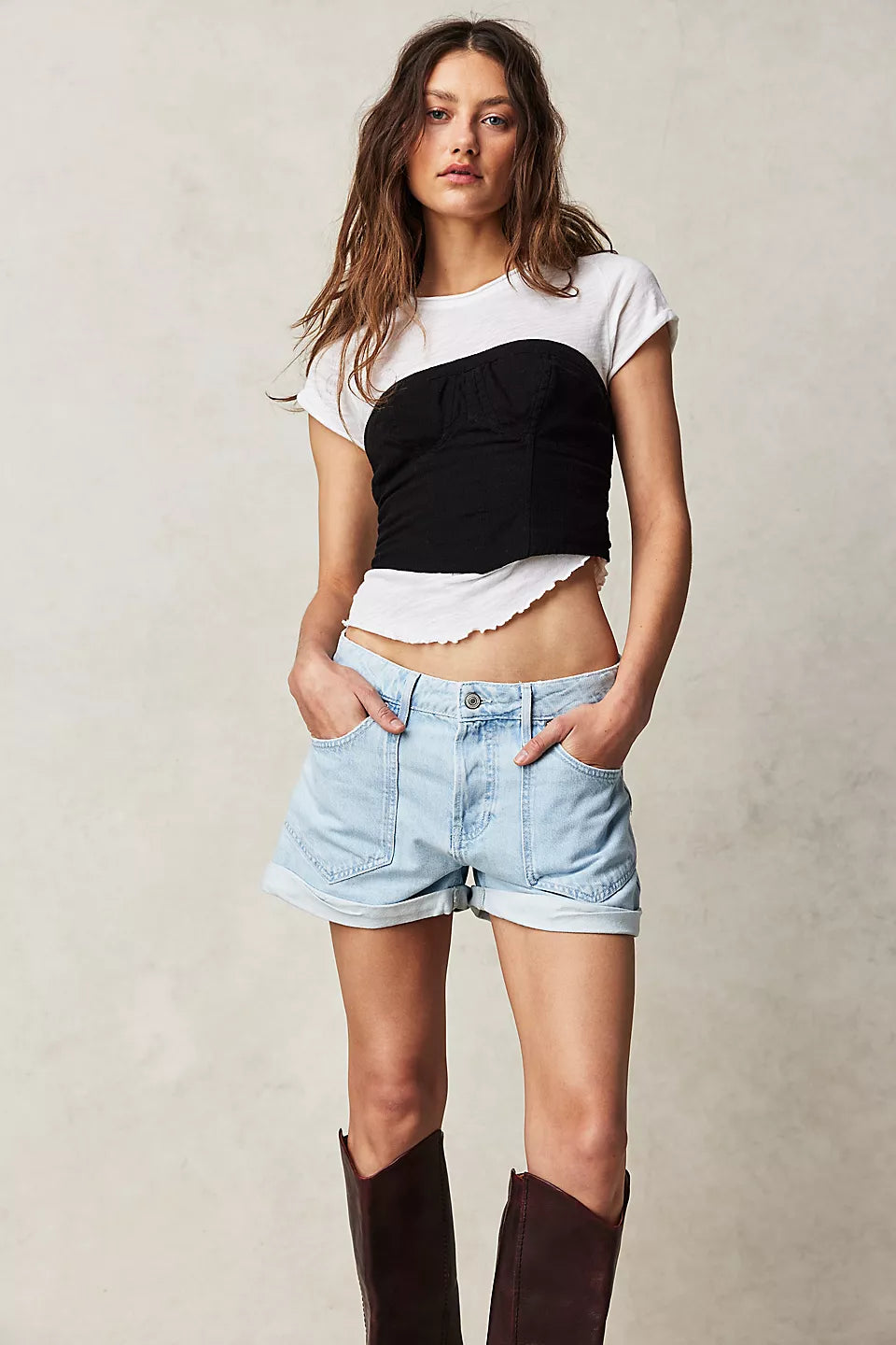Beginner's Luck Slouch Shorts - Rookie Wash