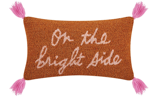 On The Bright Side W/Tassels Hook Pillow