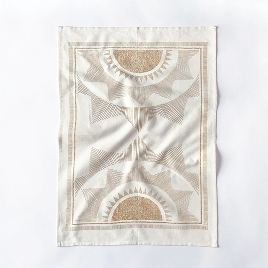 Sunrise Kitchen Towel  - Natural