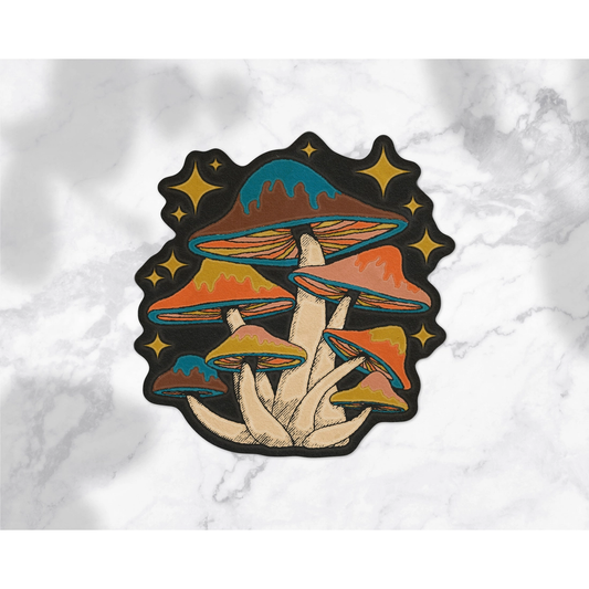 Groovy Mushroom Sticker