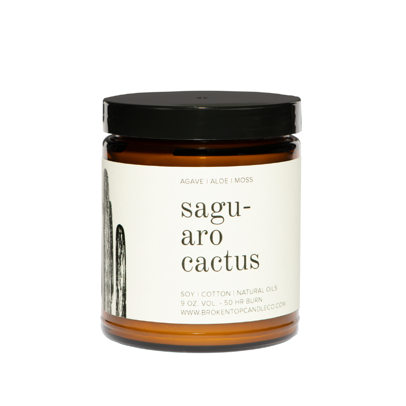 Saguaro Cactus Soy Candle - 9 oz.