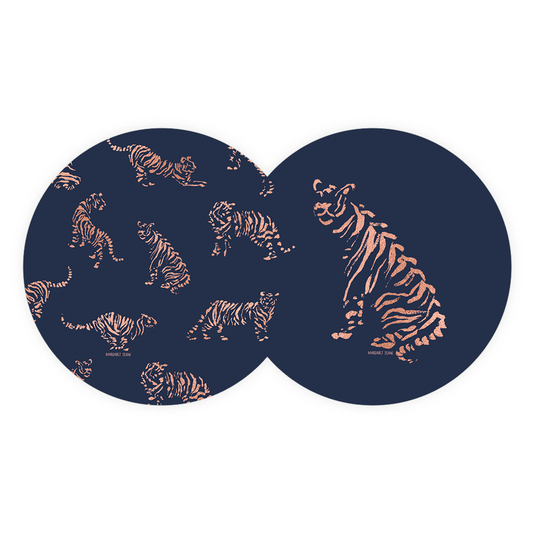 Tigers Coaster Set