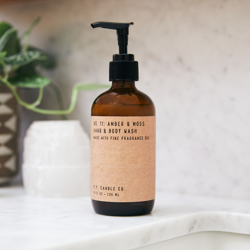 Hand and Body Wash - Amber Moss